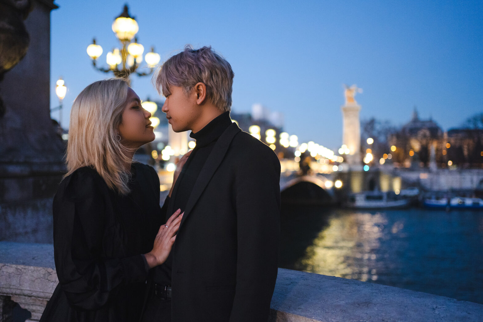 séance couple paris pont alexandre III